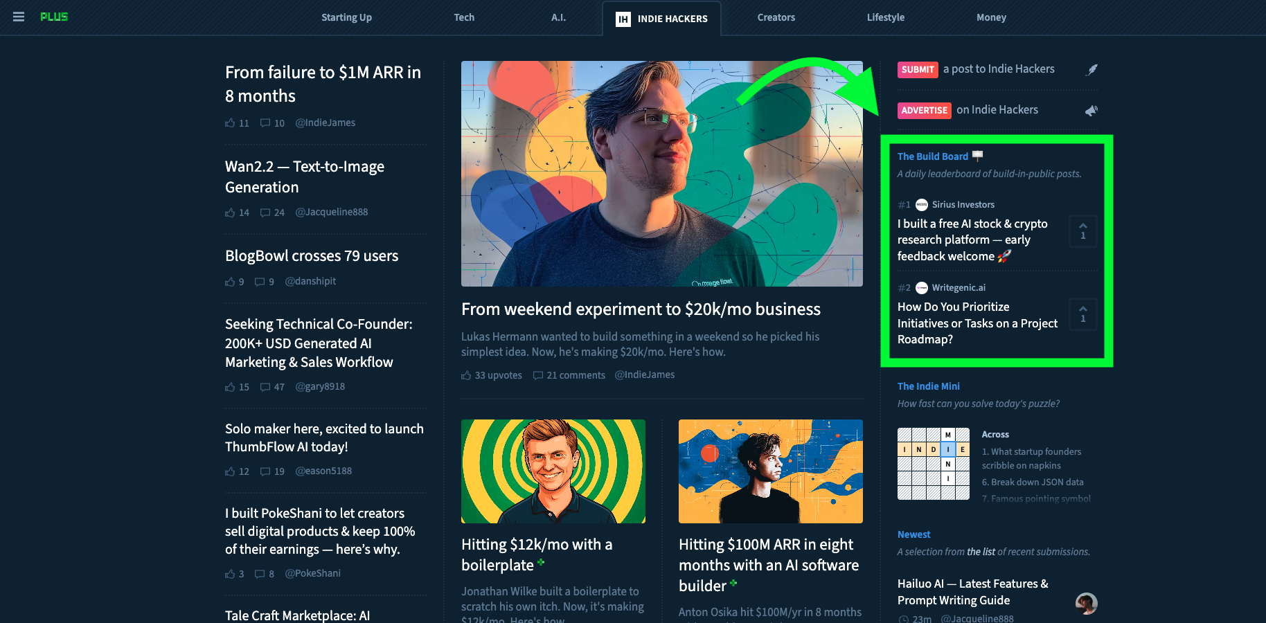 How to Get Your Product on Indie Hackers Front Page Every Day and Drive Free Traffic